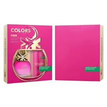 KIT COFFRET BENETTON COLORS PINK EAU DE TOILETTE